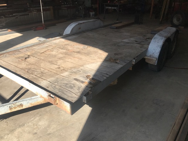 Trailer before rebuild 1